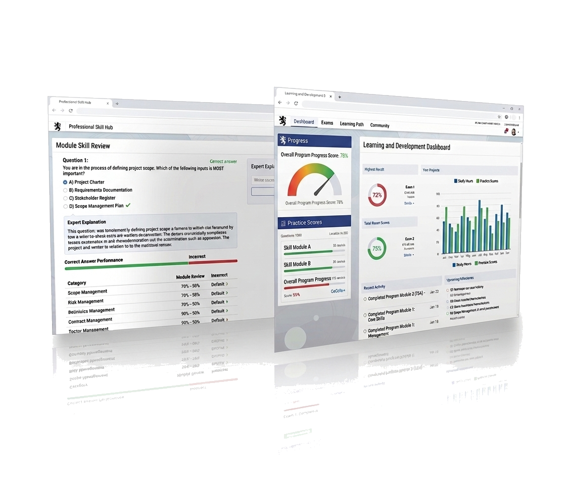 Funeral Exam progress dashboard preview